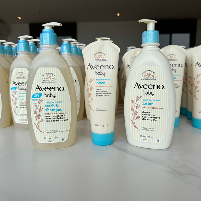Produits Aveeno Baby authentiques importés des États-Unis disponibles au Sénégal chez American Elite