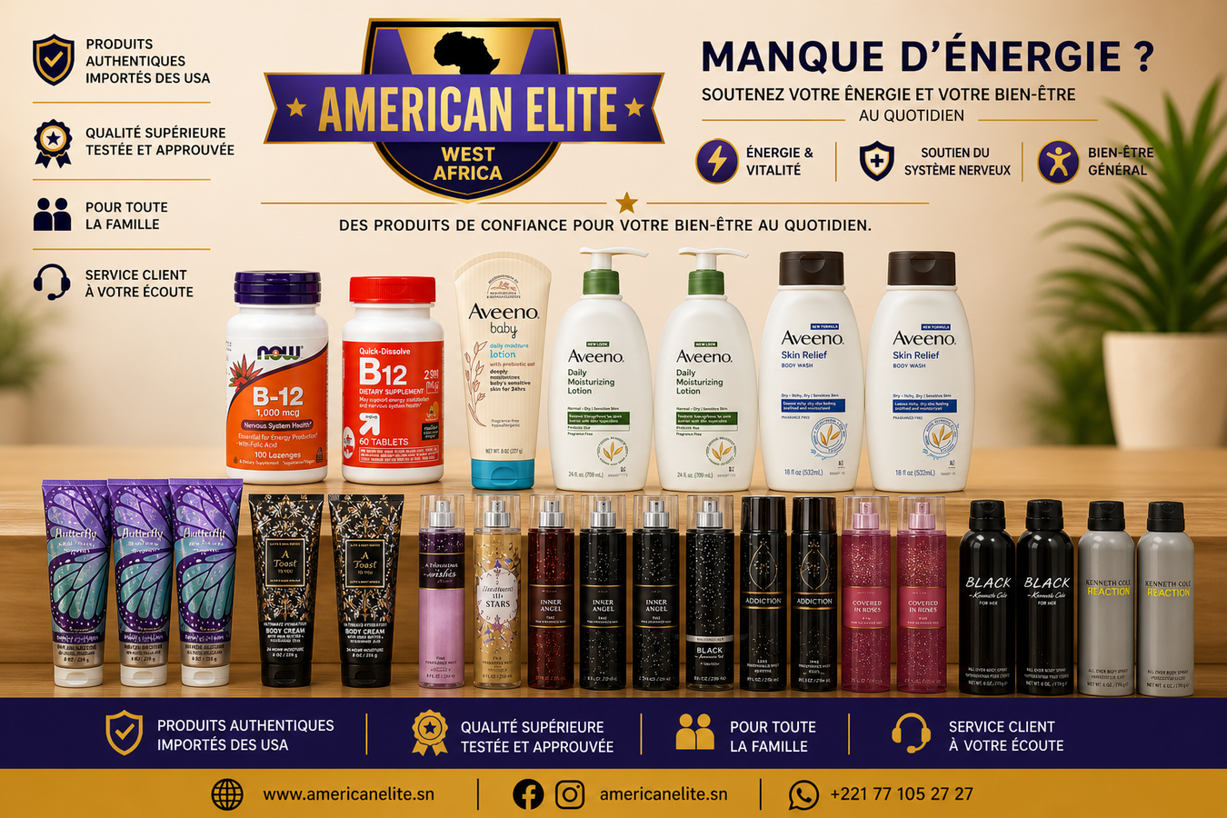 Nouvelles Arrivées – Produits Américains | American Elite