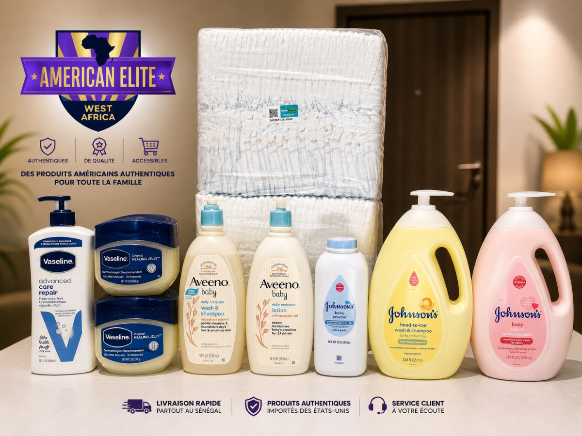Soins Bébé & Enfants – Produits Américains au Sénégal | American Elite