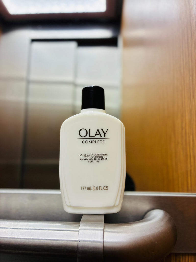 Olay Complete UV365 Hydratant Quotidien SPF 15 – Peaux Sensibles | Produit Américain Authentique