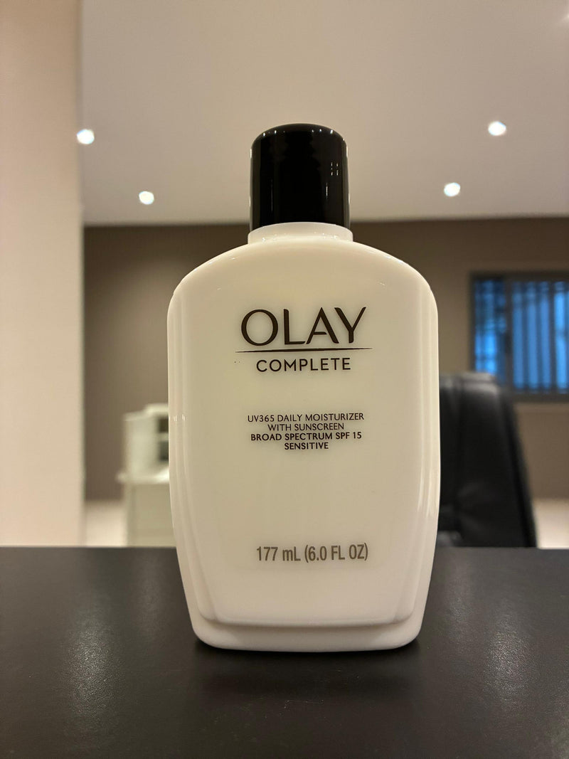 Olay Complete UV365 Hydratant Quotidien SPF 15 – Peaux Sensibles | Produit Américain Authentique