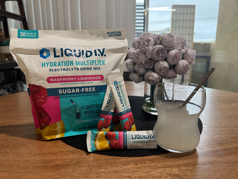 Liquid I.V. Hydration Multiplier Sans Sucre Limonade Framboise 30 Sachets — Boisson Américaine Authentique | Livraison Gratuite à Dakar