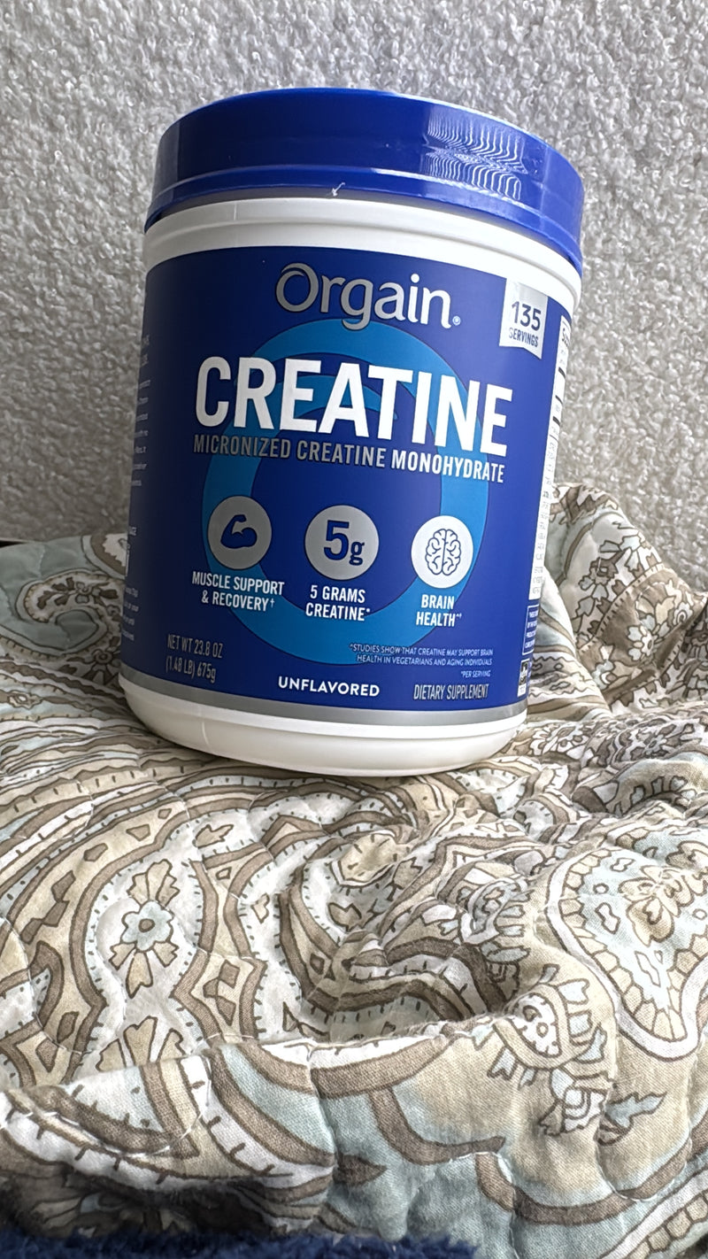 Orgain Créatine Monohydrate 5g — 135 Portions | Supplément Américain Authentique | Livraison Gratuite à Dakar