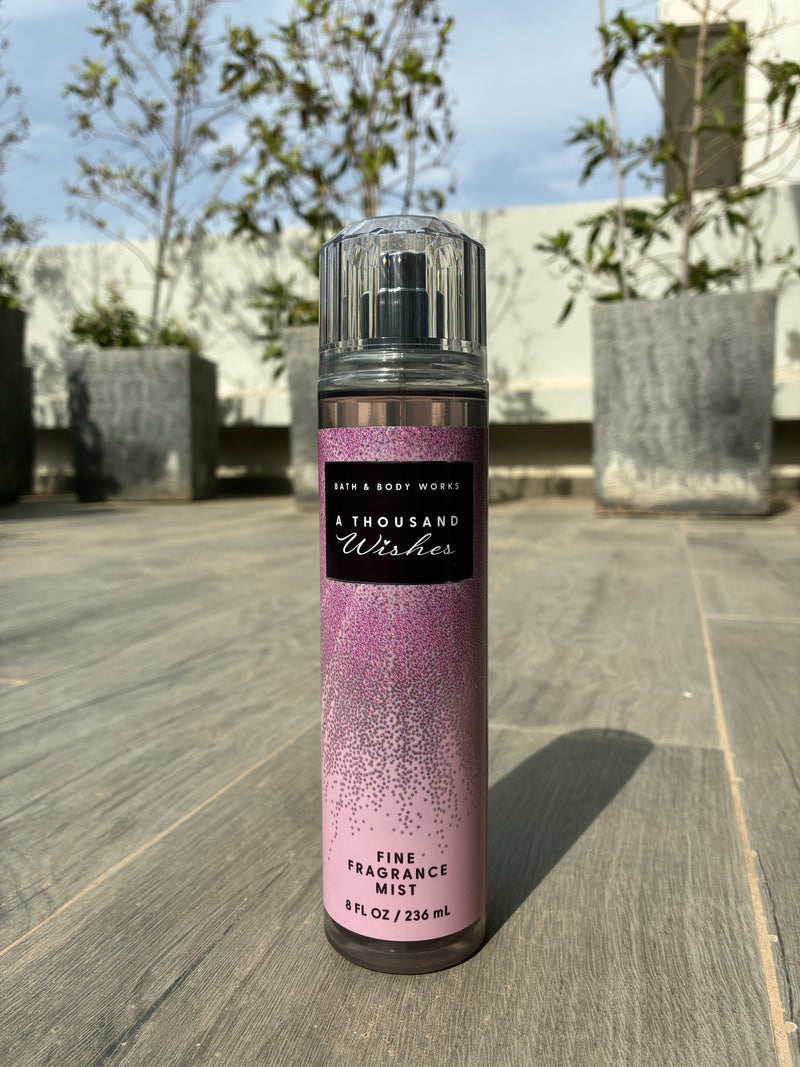 Bath & Body Works A Thousand Wishes – Body Spray Femme | Authentique USA