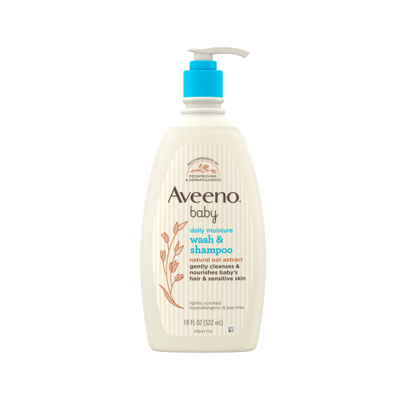 Aveeno Baby Wash & Shampoo Authentique – Gel Lavant Bébé à l'Avoine | Sénégal