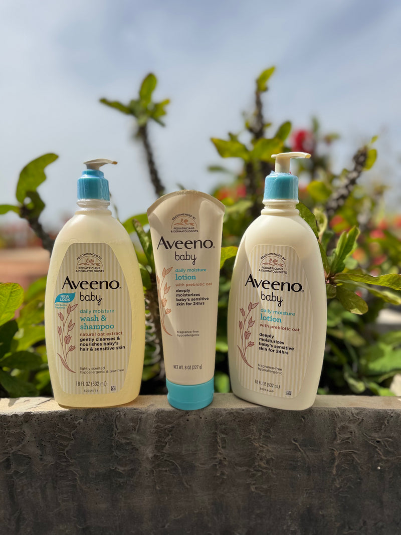 Aveeno Baby Wash & Shampoo Authentique – Gel Lavant Bébé à l'Avoine | Sénégal
