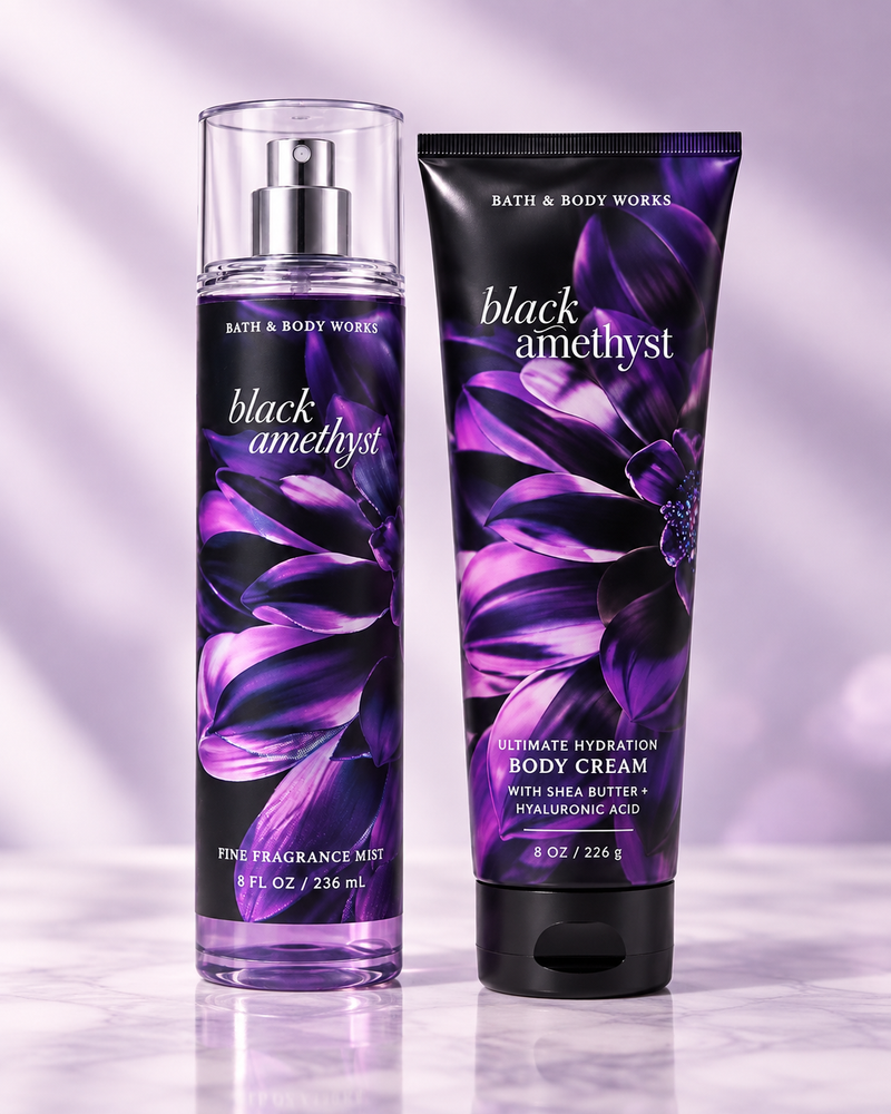 Bath & Body Works Black Amethyst Fine Fragrance Mist – Brume Parfumée | Dakar Sénégal