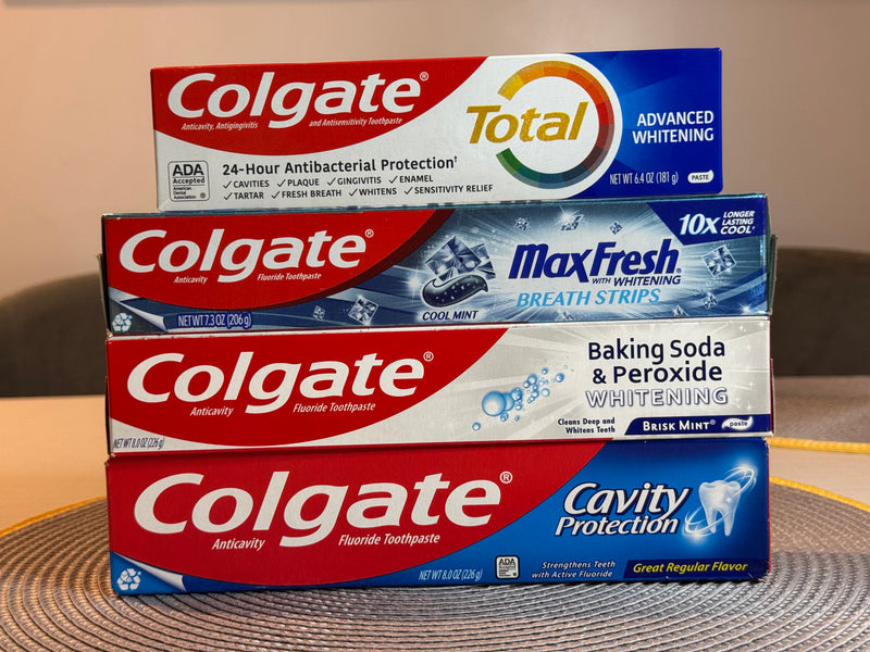 Colgate Total Dentifrice Blanchissant – Formule Avancée Protection 12H | Produit Américain Authentique