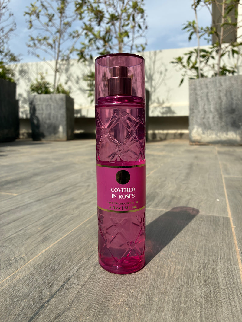 Bath & Body Works Covered in Roses – Body Spray Femme | Authentique USA