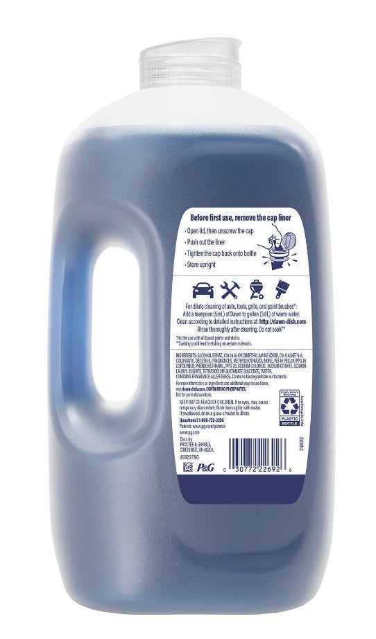 Dawn Platinum Liquide Vaisselle Grand Format 2.66 L — Dégraissant Puissant Américain Authentique | Livraison Gratuite à Dakar