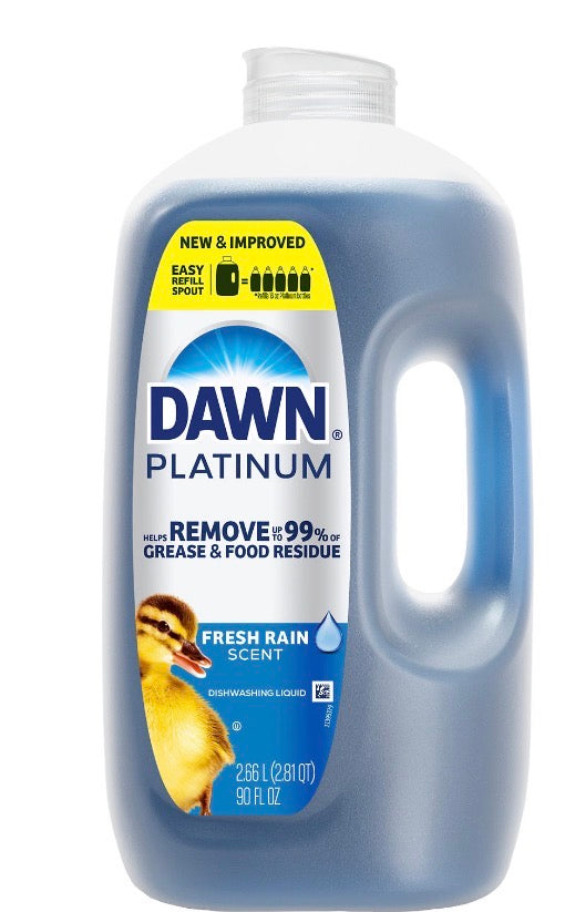 Dawn Platinum Liquide Vaisselle Grand Format 2.66 L — Dégraissant Puissant Américain Authentique | Livraison Gratuite à Dakar