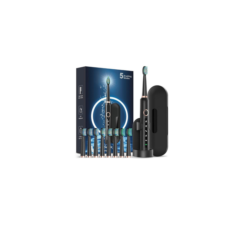Sonic Electric Toothbrush 8 Brush Heads
