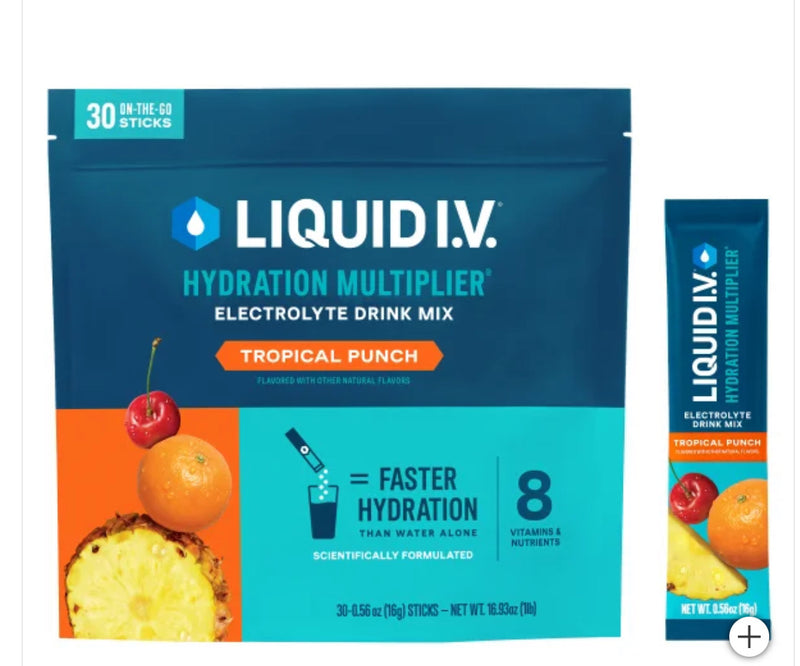 Liquid I.V. Hydration Multiplier 30 Sachets — Boisson Américaine Authentique | Livraison Gratuite à Dakar