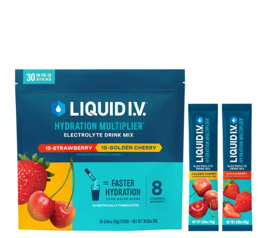 Liquid I.V. Hydration Multiplier 30 Sachets — Boisson Américaine Authentique | Livraison Gratuite à Dakar