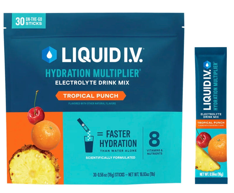 Liquid I.V. Hydration Multiplier 30 Sachets — Boisson Américaine Authentique | Livraison Gratuite à Dakar