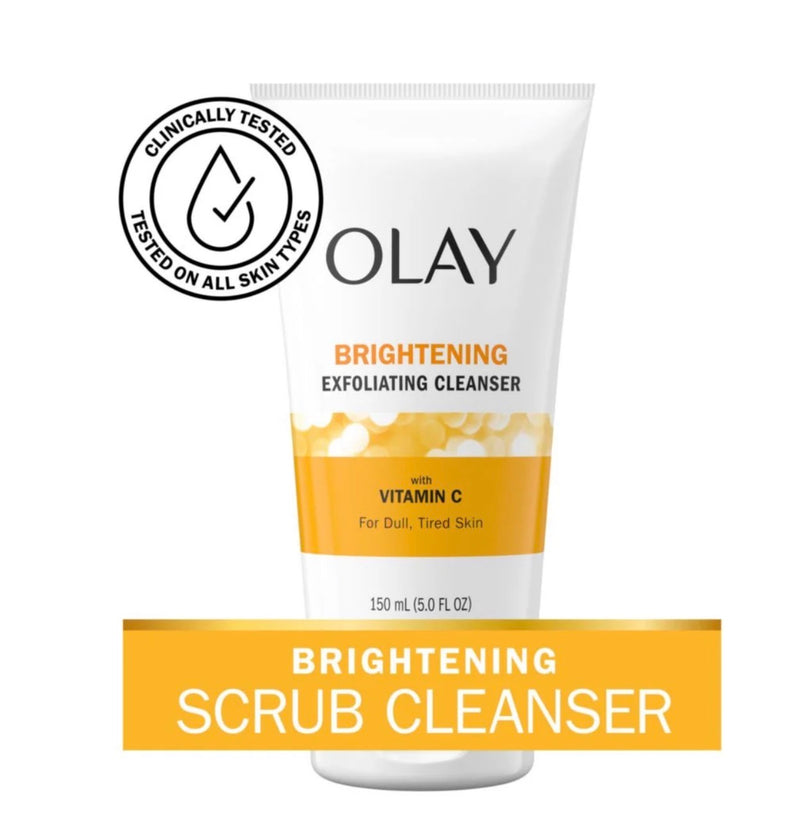 Nettoyant Exfoliant Éclaircissant Olay à la Vitamine C