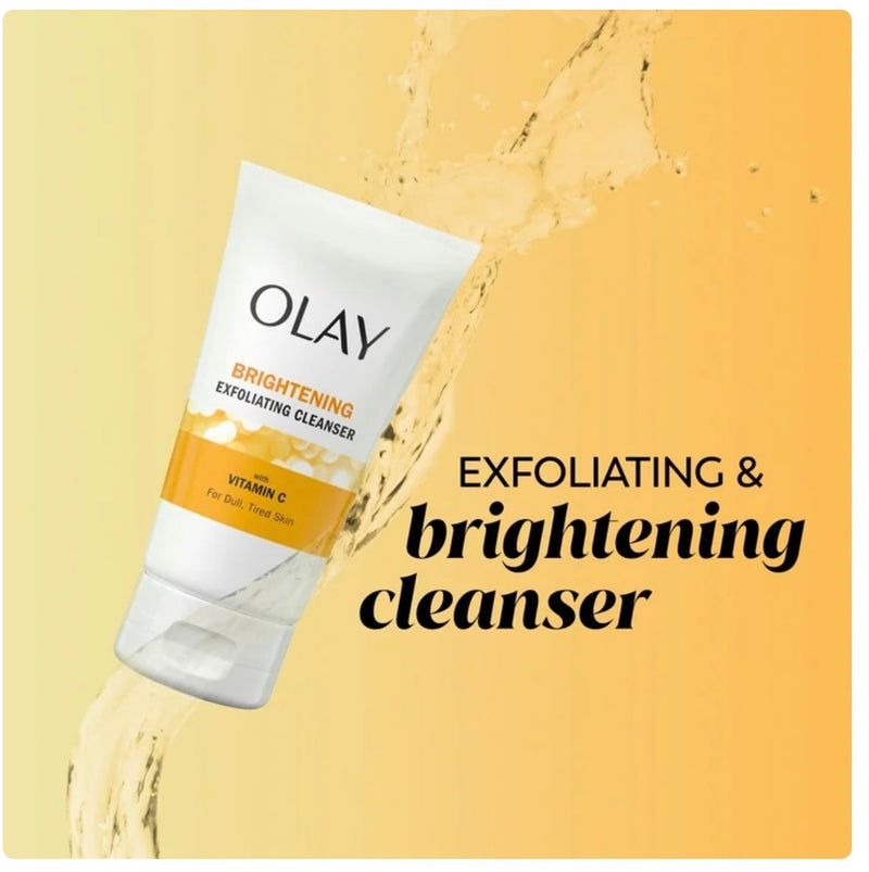 Nettoyant Exfoliant Éclaircissant Olay à la Vitamine C