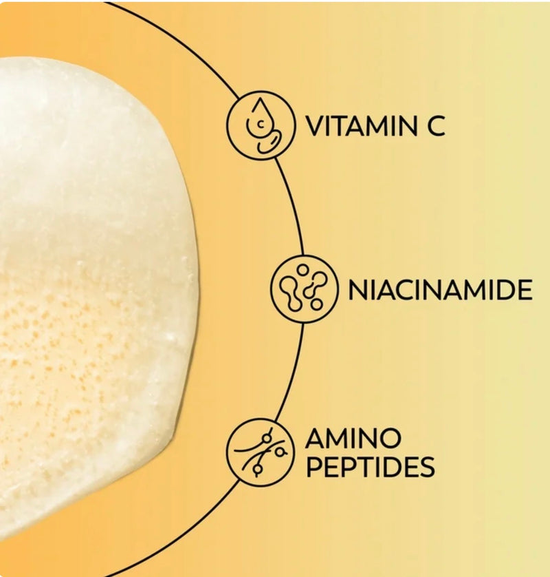 Nettoyant Exfoliant Éclaircissant Olay à la Vitamine C
