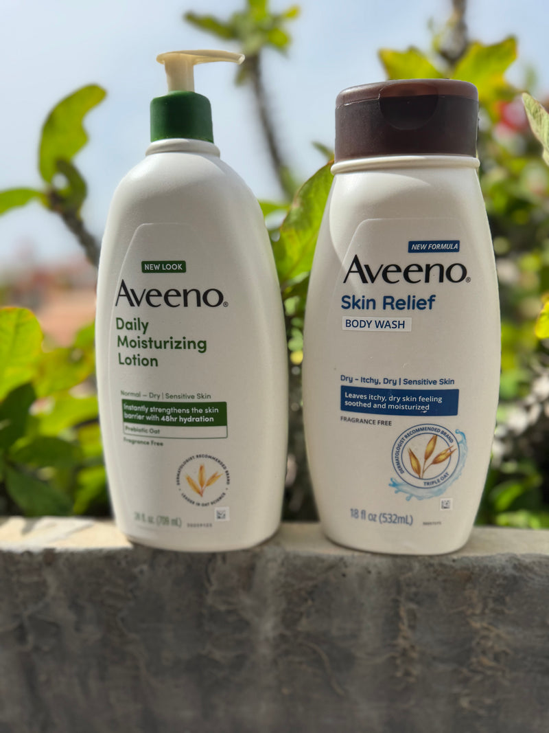 Aveeno Body Wash Authentique – Gel Douche Hydratant à l'Avoine Naturelle | Sénégal