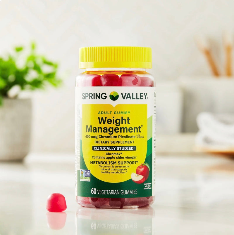 Spring Valley Weight Management – Clinically Studied Metabolism Support | Chromium Picolinate 400 mcg