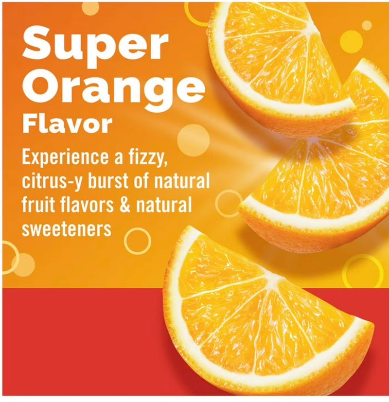 Emergen-C 1000 mg Vitamin C Dietary Supplement – Immune Support & Energy Boost | 30 Packets (Orange & Raspberry)