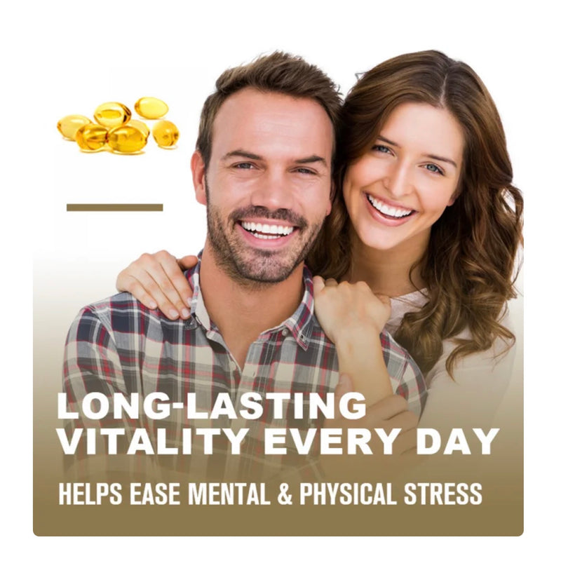 Ashwagandha Capsules 2100 mg Haute Puissance – Réduction du Stress & Énergie Naturelle | 2 Mois de Supply