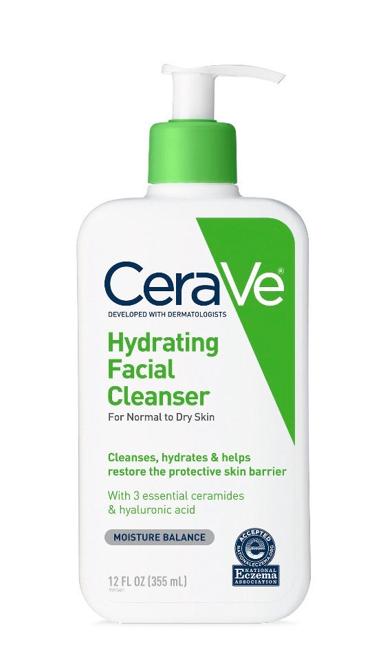 CeraVe Hydrating Facial Cleanser for Normal to Dry Skin