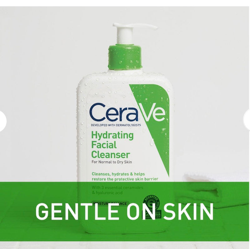 CeraVe Hydrating Facial Cleanser for Normal to Dry Skin