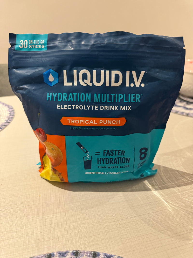 Liquid I.V. Hydration Multiplier 30 Sachets — Boisson Américaine Authentique | Livraison Gratuite à Dakar