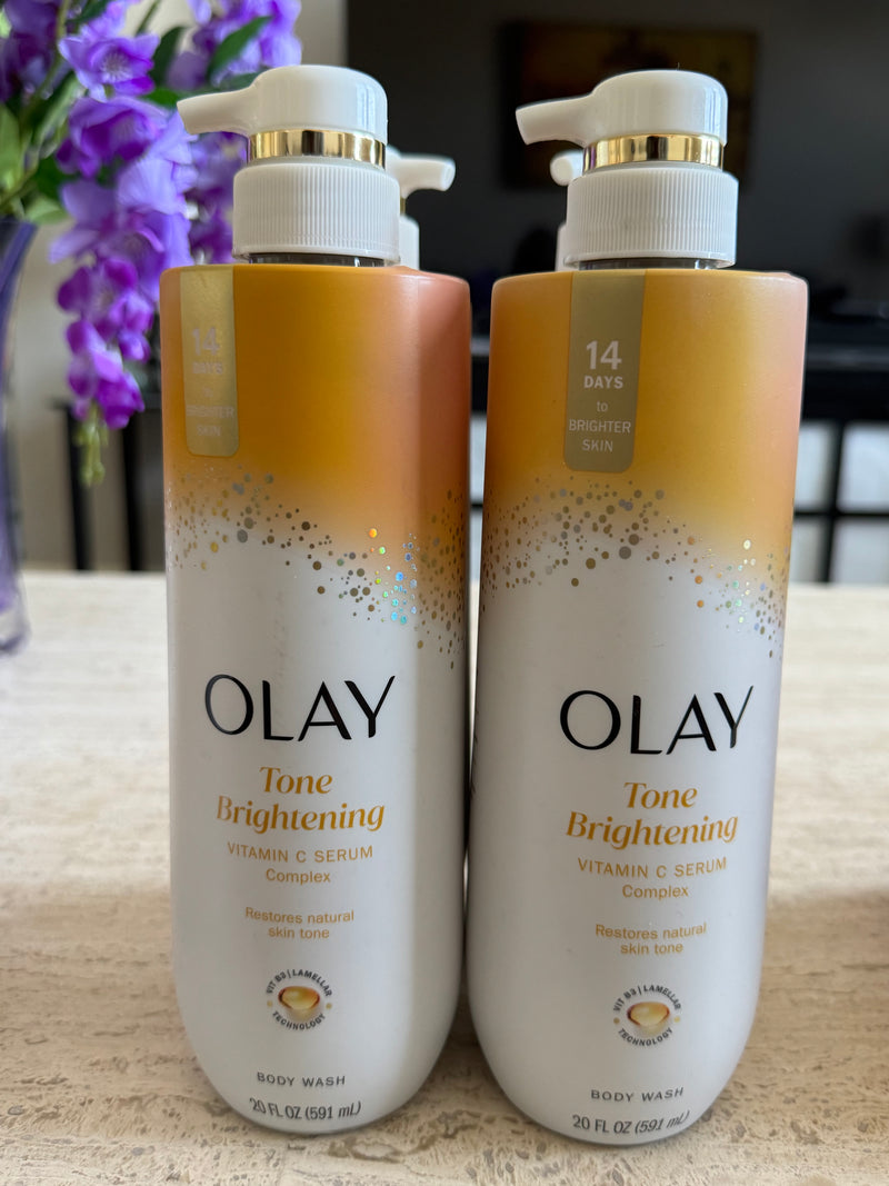 Olay Tone Brightening Vitamin C Serum Complex Body Wash 20 oz
