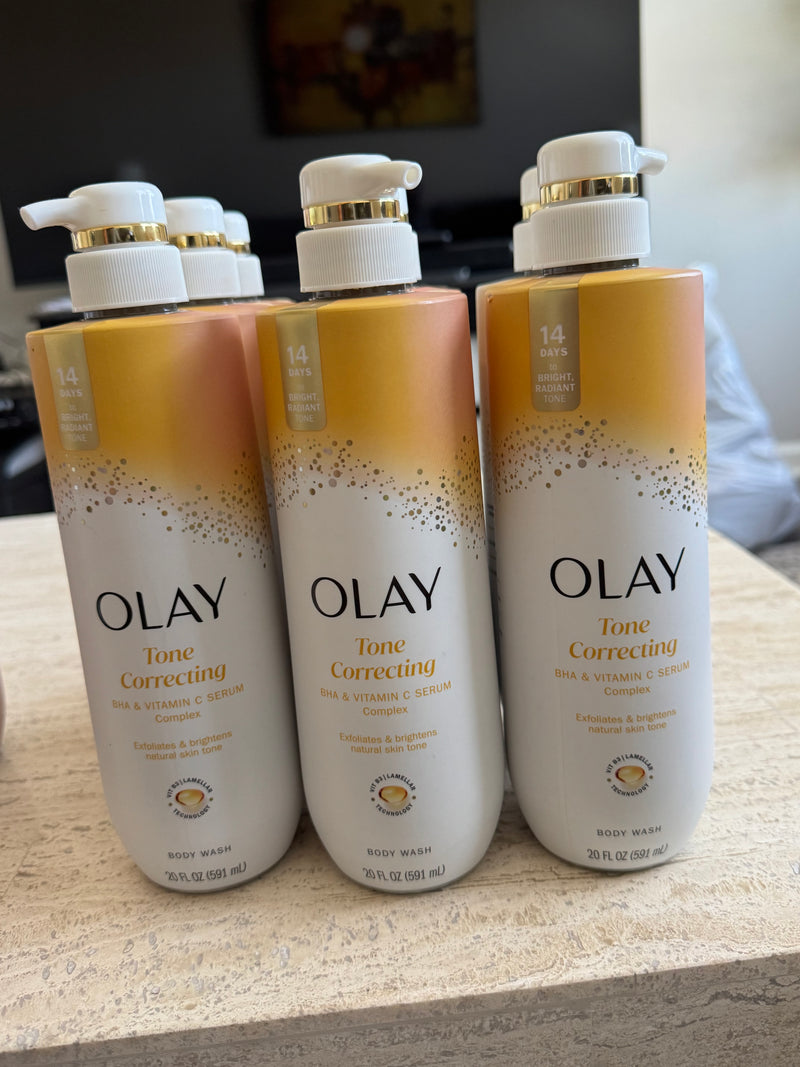 Olay Tone Brightening Vitamin C Serum Complex Body Wash 20 oz