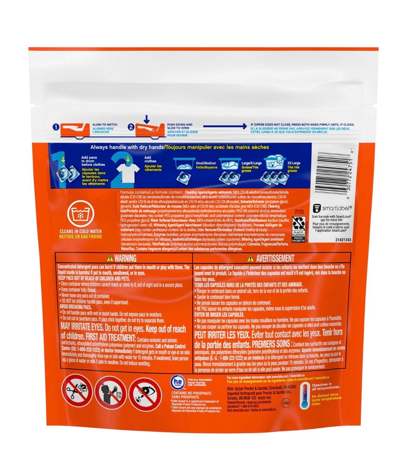 Tide PODS 3-en-1 — Lessive Américaine Authentique | Livraison Gratuite à Dakar