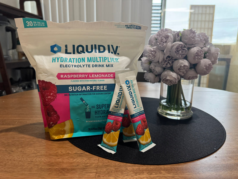 Liquid I.V. Hydration Multiplier Sans Sucre Limonade Framboise 30 Sachets — Boisson Américaine Authentique | Livraison Gratuite à Dakar