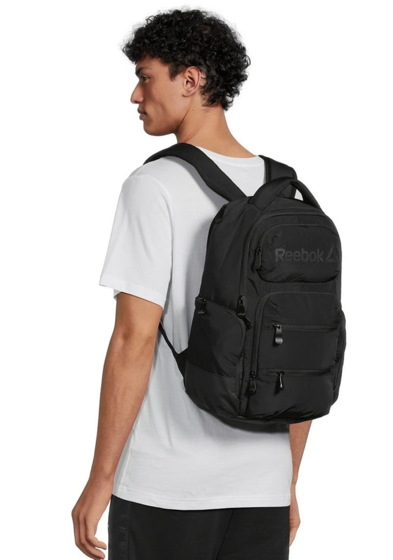 Reebok Sac à Dos Winter 16" Ordinateur Noir — Unisexe | Produit Américain Authentique | Livraison Gratuite à Dakar