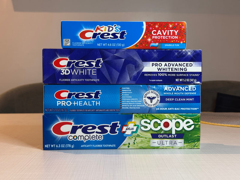 Crest 3D White Pro Advanced – Efface les Taches en 3 Jours | Dentifrice Blanchissant