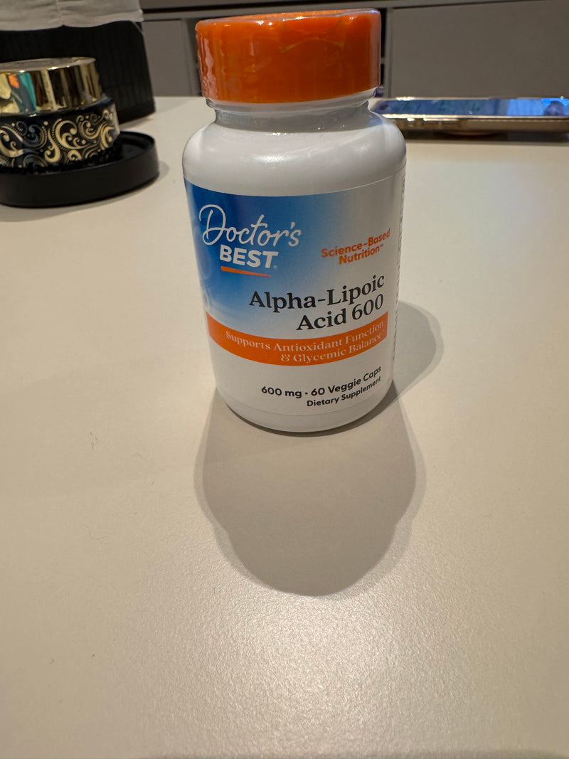 Doctor's Best Acide Alpha-Lipoïque 600 mg — Antioxydant & Santé Métabolique | Produit Américain Authentique | Livraison Gratuite à Dakar