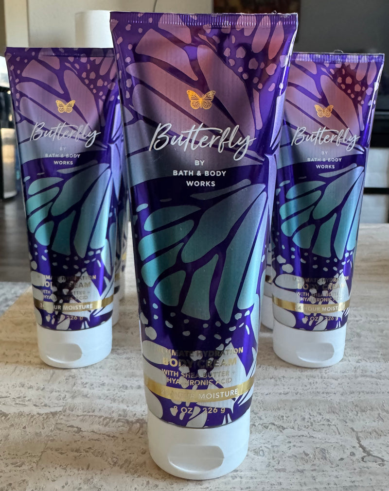 Crème Corps Bath & Body Works Butterfly – Hydratation Luxueuse | Sénégal