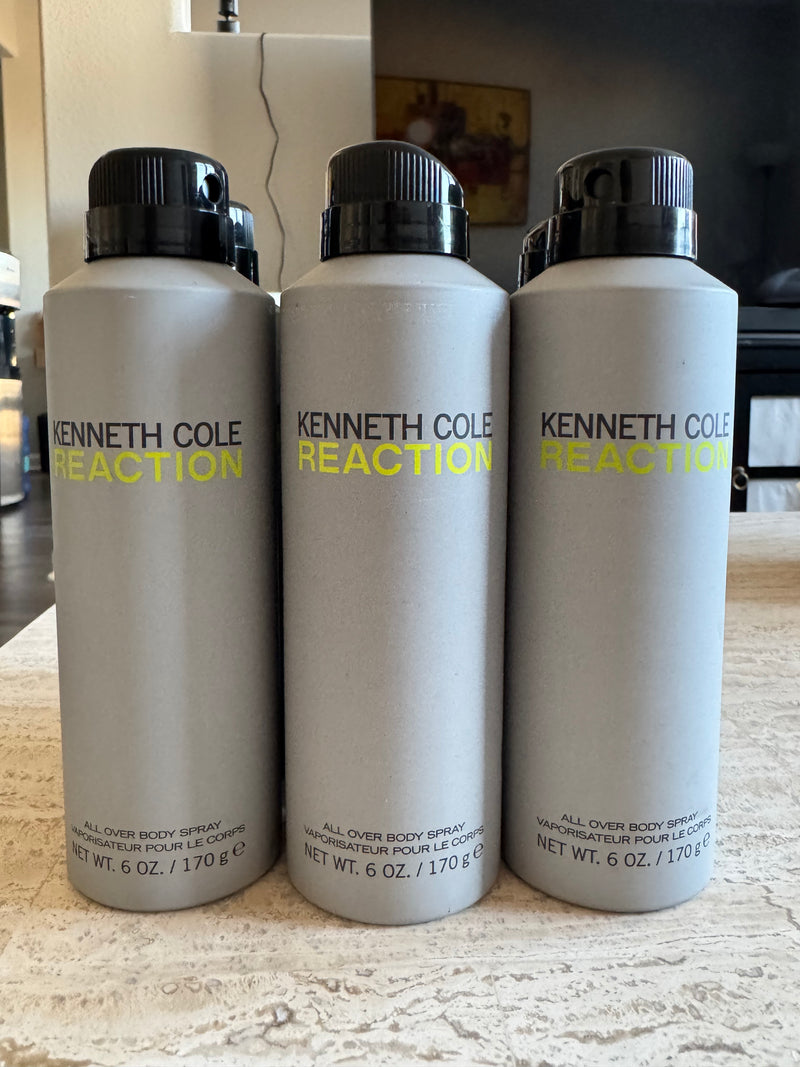 Kenneth Cole Reaction – Body Spray Homme | Authentique USA