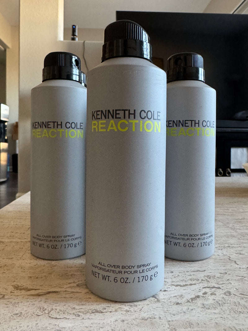 Kenneth Cole Reaction – Body Spray Homme | Authentique USA