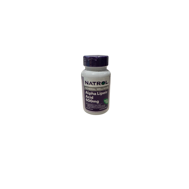 Acide Alpha-Lipoïque Natrol 600 mg - 30 Capsules | American Elite
