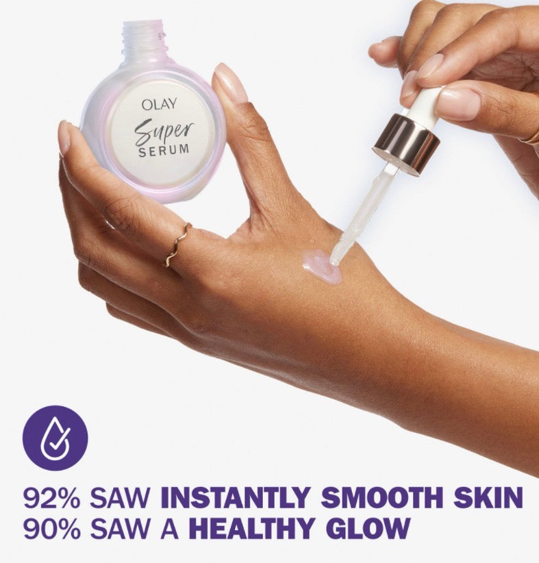 Olay Super Sérum 5-en-1 – Anti-Âge & Éclat Intense | 60 mL