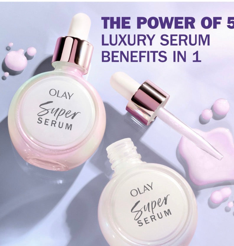 Olay Super Sérum 5-en-1 – Anti-Âge & Éclat Intense | 60 mL