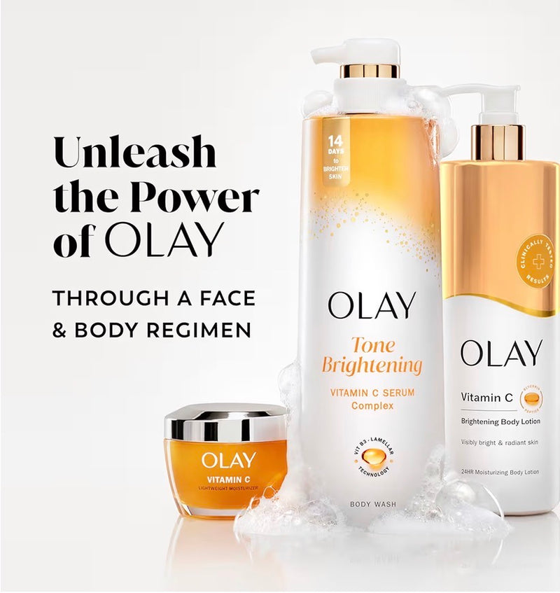 Gel Douche Hydratant Olay Vitamine C | Livraison Gratuite Dakar