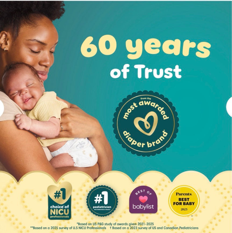Pampers Swaddlers Taille 6 (120 Couches) – Ultra Absorbantes Jour & Nuit