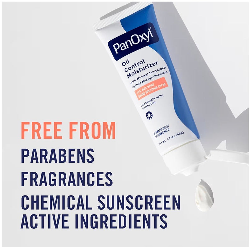 PanOxyl AM Hydratant Contrôle Sébum SPF 30