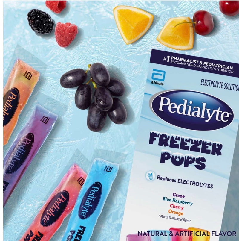 Pedialyte Freeze Pops 16 Count – Réhydratation Américaine Authentique | American Elite